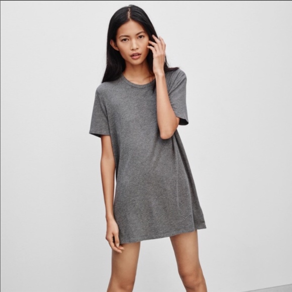 Aritzia Tna T-shirt dress Grey XS